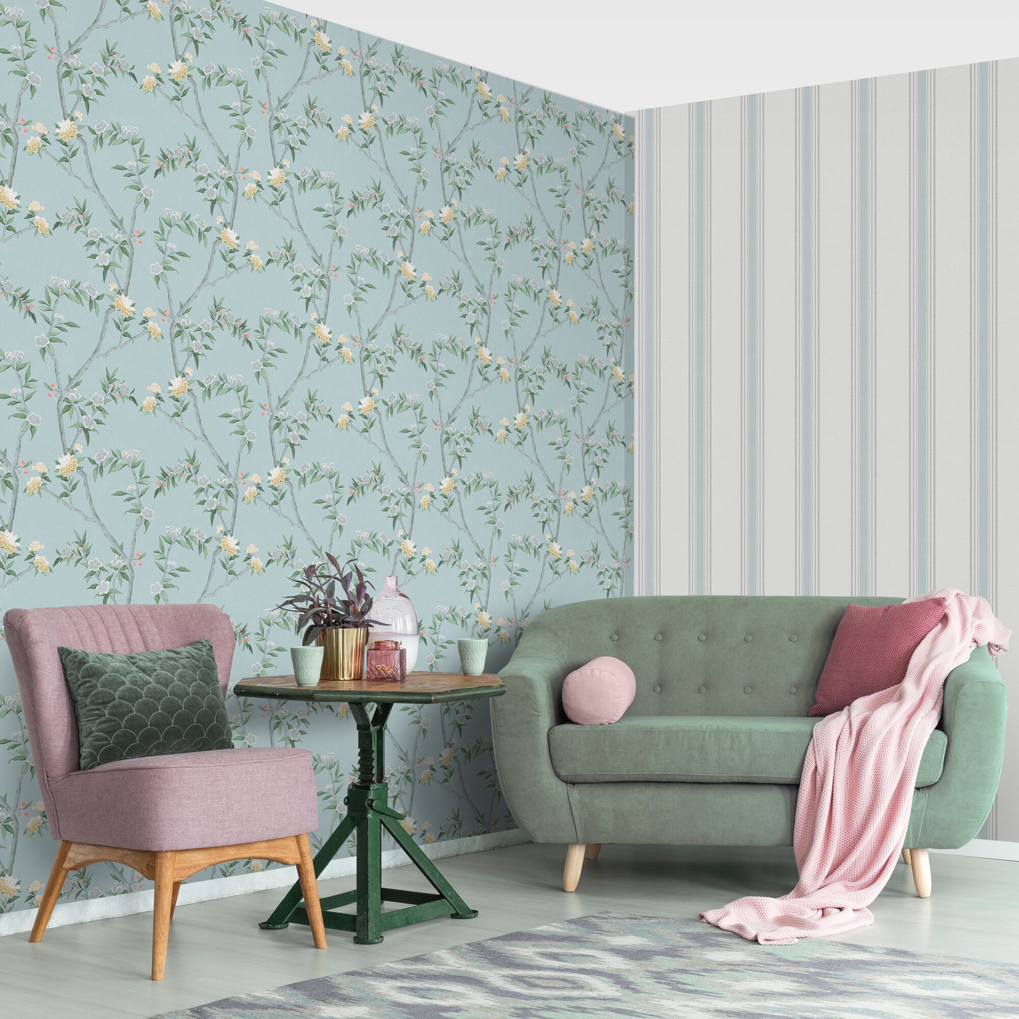 Полосатые обои ICH Hana ARCH-00141060 - Вид №2