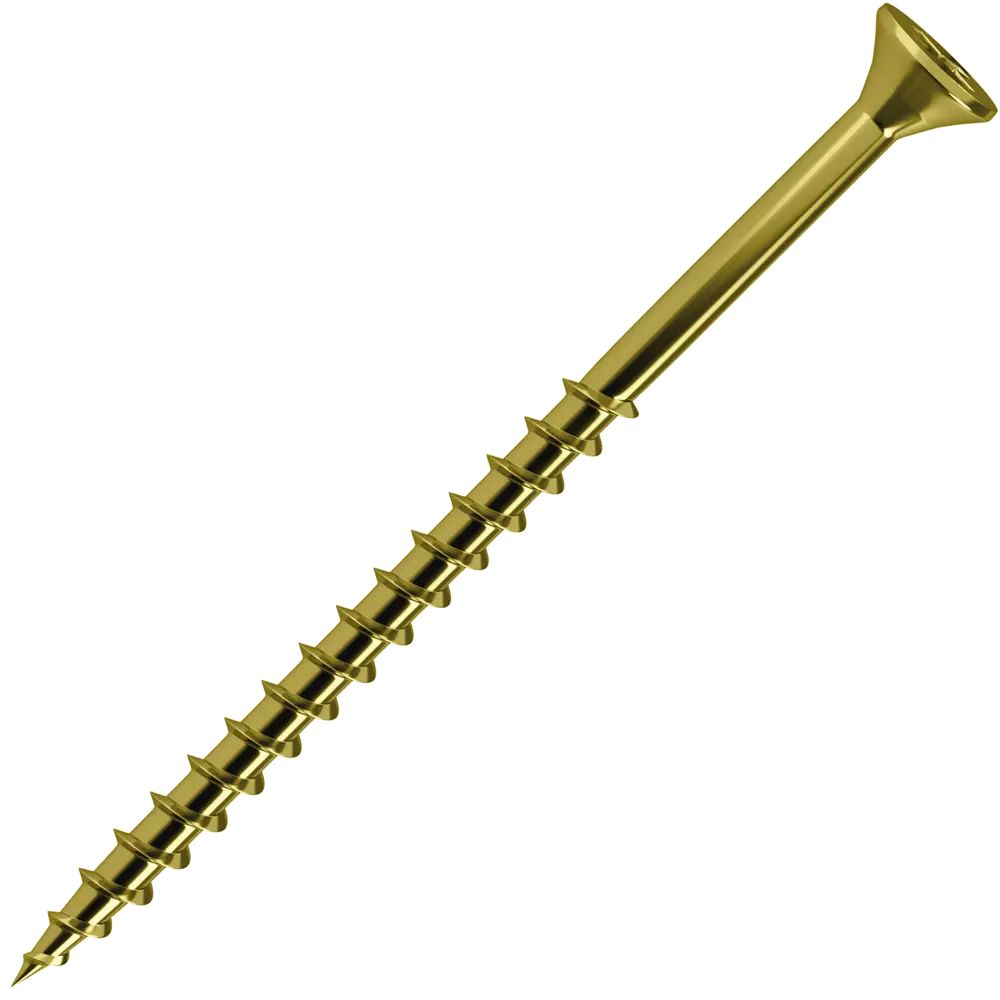 Саморезы по дереву Standers потайные острые оцинкованные 4.2х70 10 шт STLM-2199094