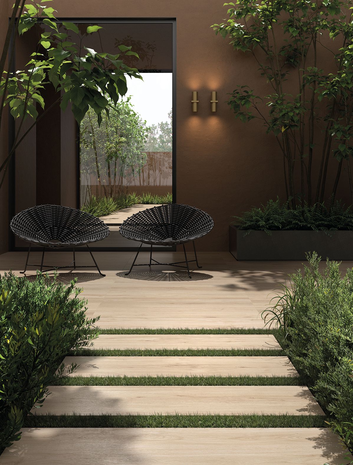 Пол/облицовка из керамогранита с эффектом древесины LaFaenza DAMA ARCH-00011623