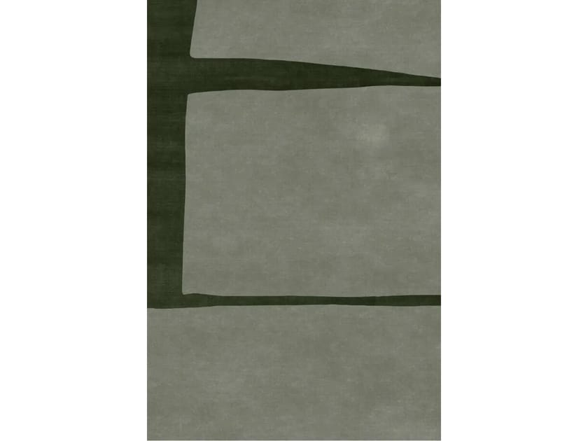 Ковер ручной работы из шерсти и бамбука Sirecom Tappeti письмо ARCH-00109741
