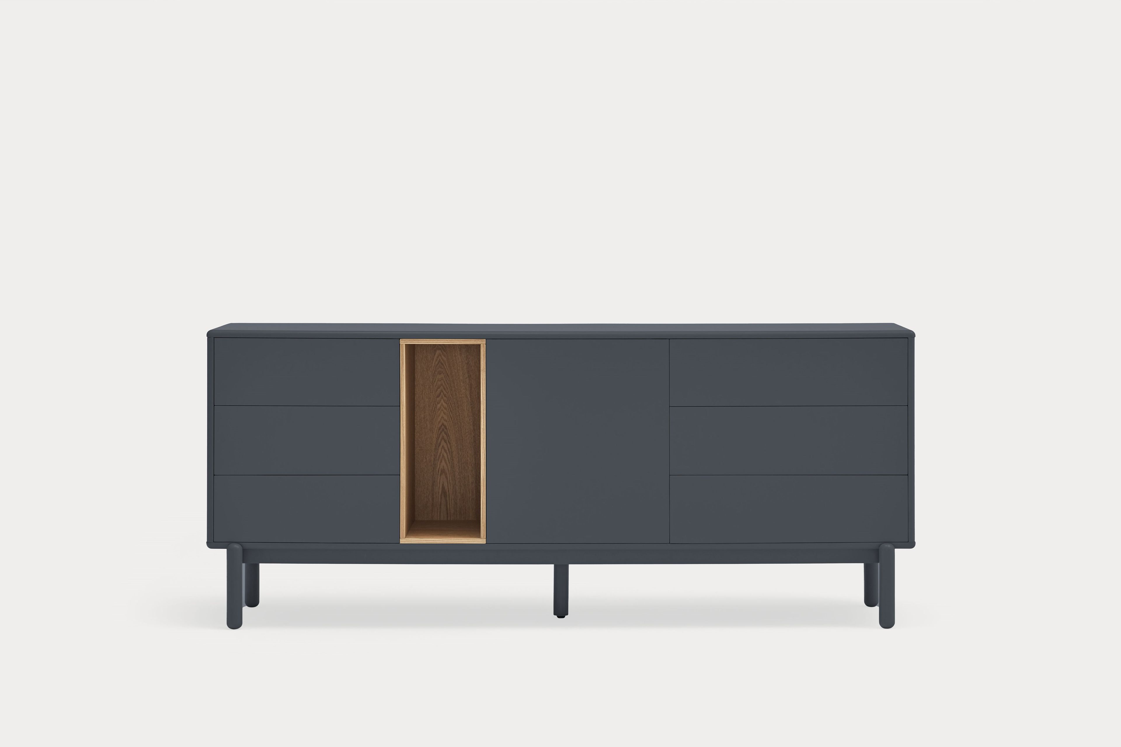 Шкаф из МДФ с распашными дверцами и ящиками TEULAT Corvo ARCH-00138554 - Вид №10