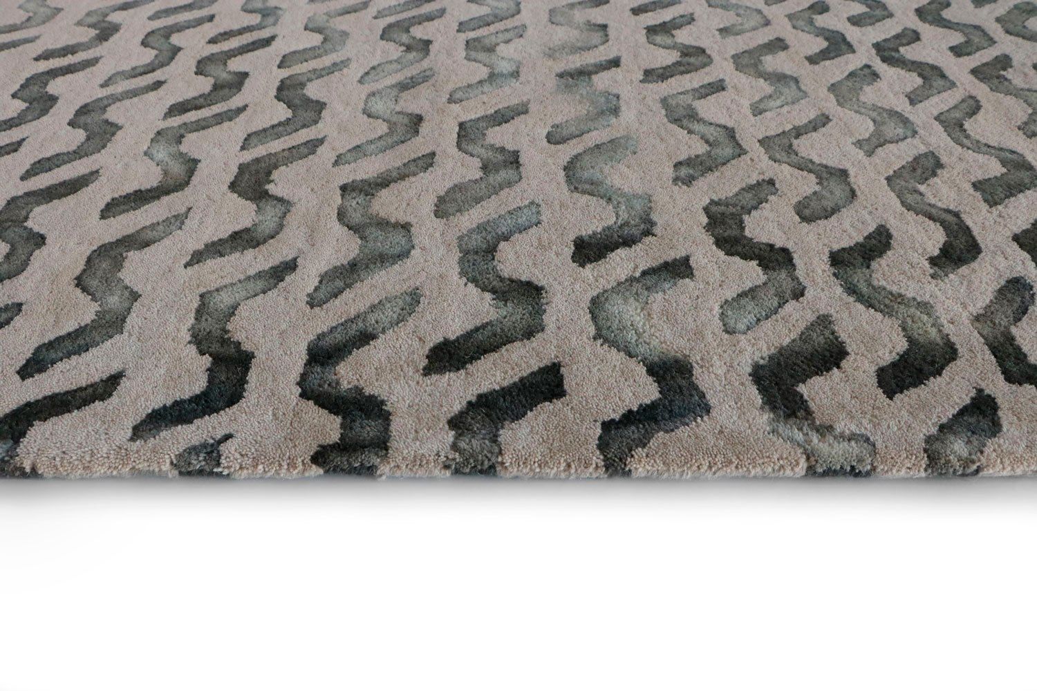 Ковер ручной работы из шерсти с геометрическим рисунком G.T.DESIGN Volare Special Collections ARCH-00134538 - Вид №1