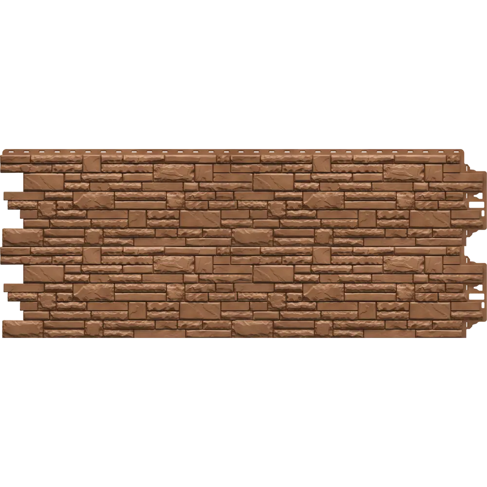 Фасадная панель Docke Песчаник колотый цвет коричневый DÖCKE Dacha STLM-2090053 - Вид №2