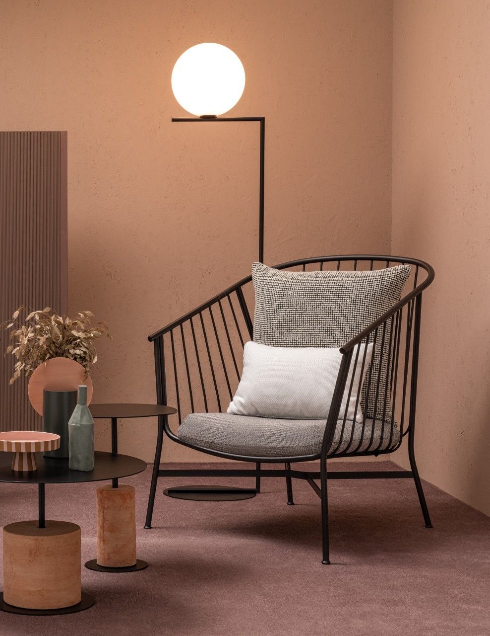 Стальное кресло с подлокотниками SP01 Жанетт ARCH-00125754 - Вид №14