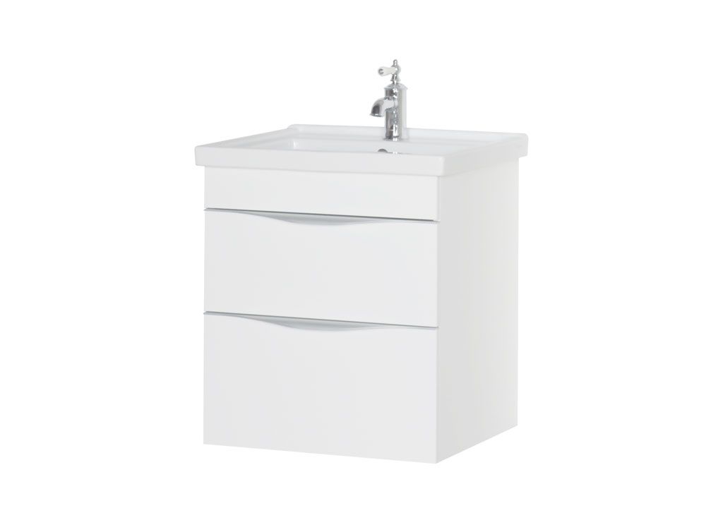 Тумба под раковину Aquanet Эвора 60 белый sun-id-275460 - Вид №4
