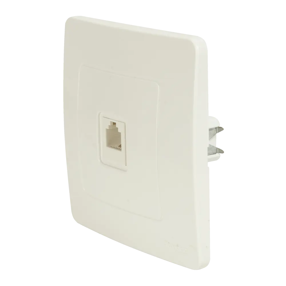 Телефонная розетка встраиваемая Systeme Electric Blanca RJ11 цвет белый STLM-2081923 - Вид №1