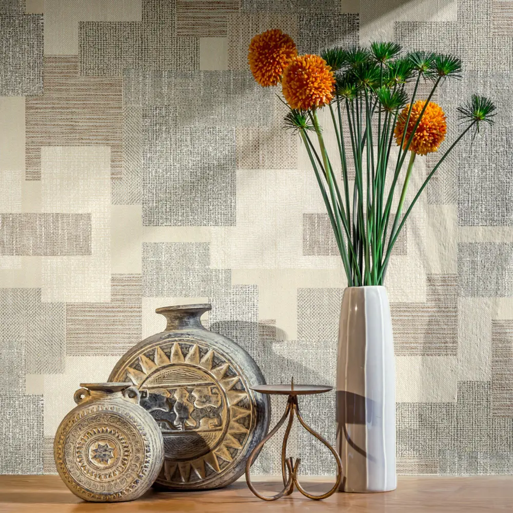Обои виниловые Home Color Sahara серые 0.53 м 196-44 STLM-2092499 - Вид №2