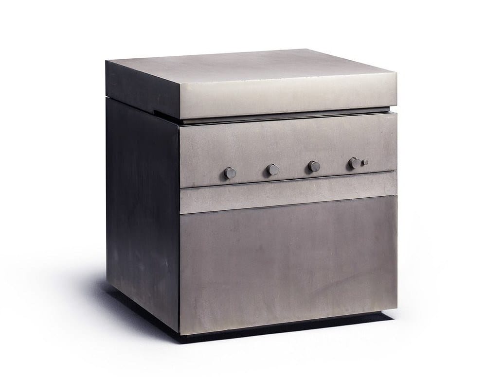 Modular steel outdoor kitchen Steininger Rock Air ARCH-00004640