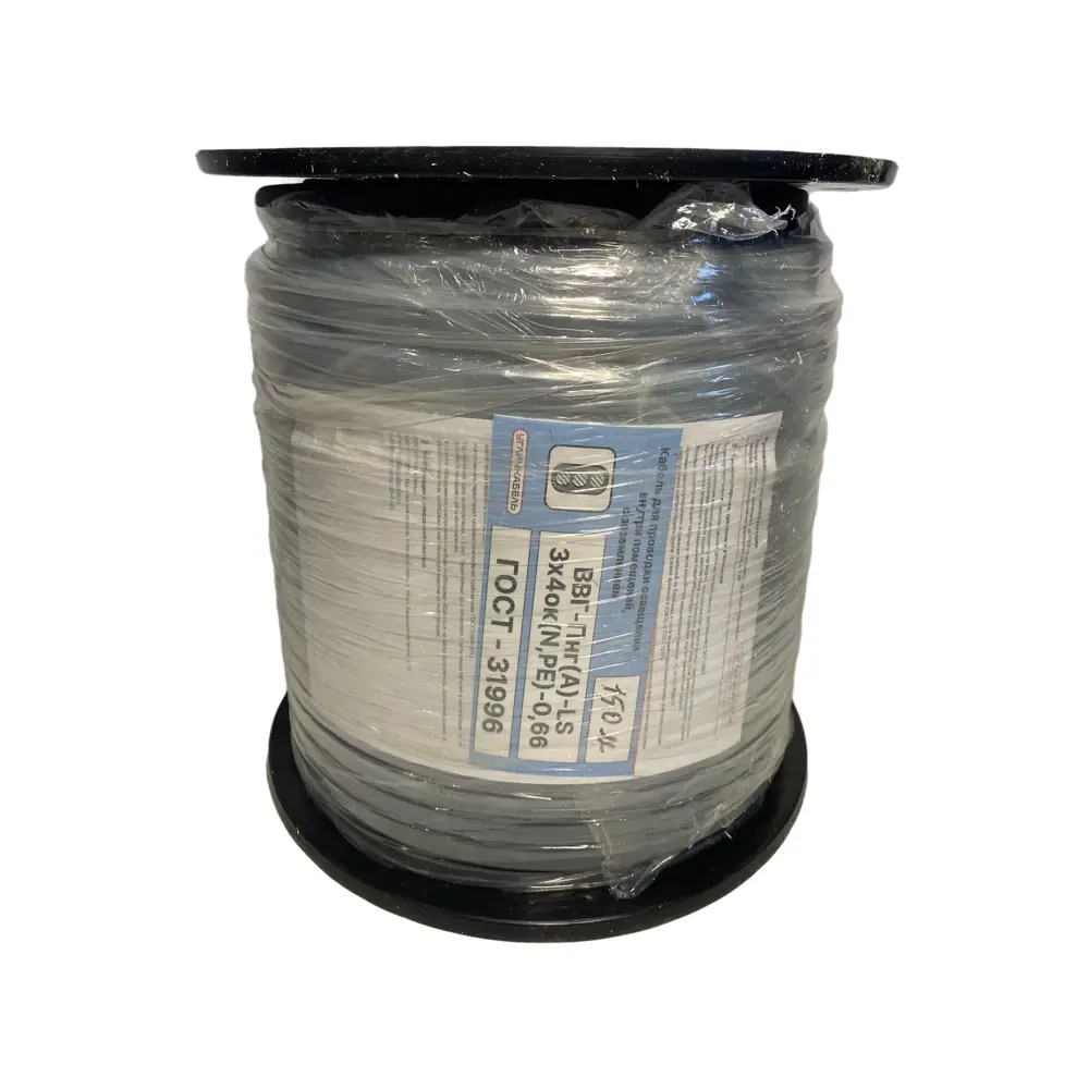 Электрический кабель Угличкабель ВВГ-Пнг(А)-LS 3x4 на отрез STLM-2087346 - Вид №1