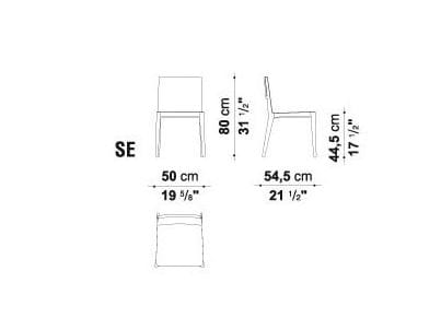 Тканевый стул B&B Italia ARCH-00049335 - Вид №3