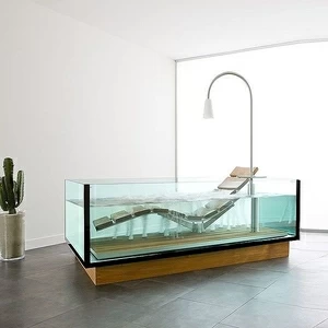 Ванна стеклянная WATER LOUNGE 200 см
