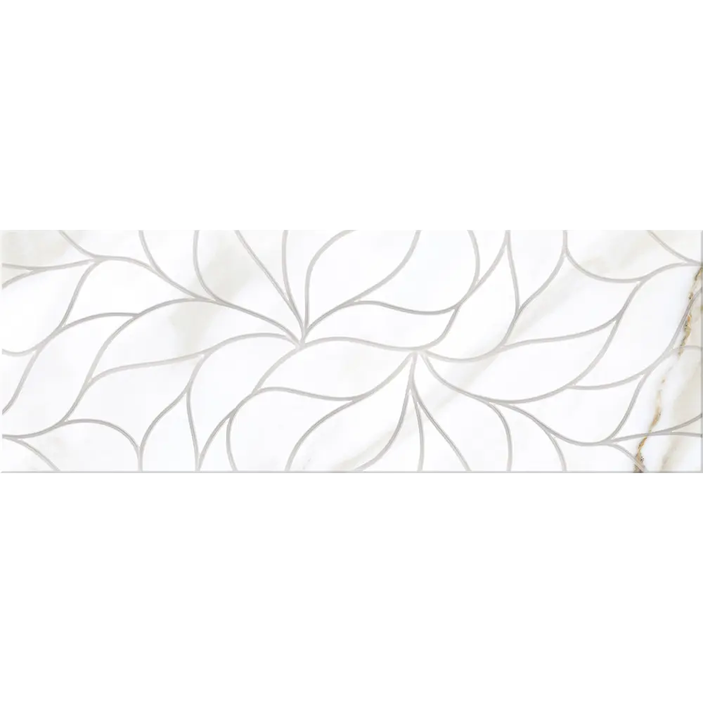 Декор настенный Calacatti Light Struttura 24.2x70 см, цвет белый Santreyd Calacatta STLM-2020936