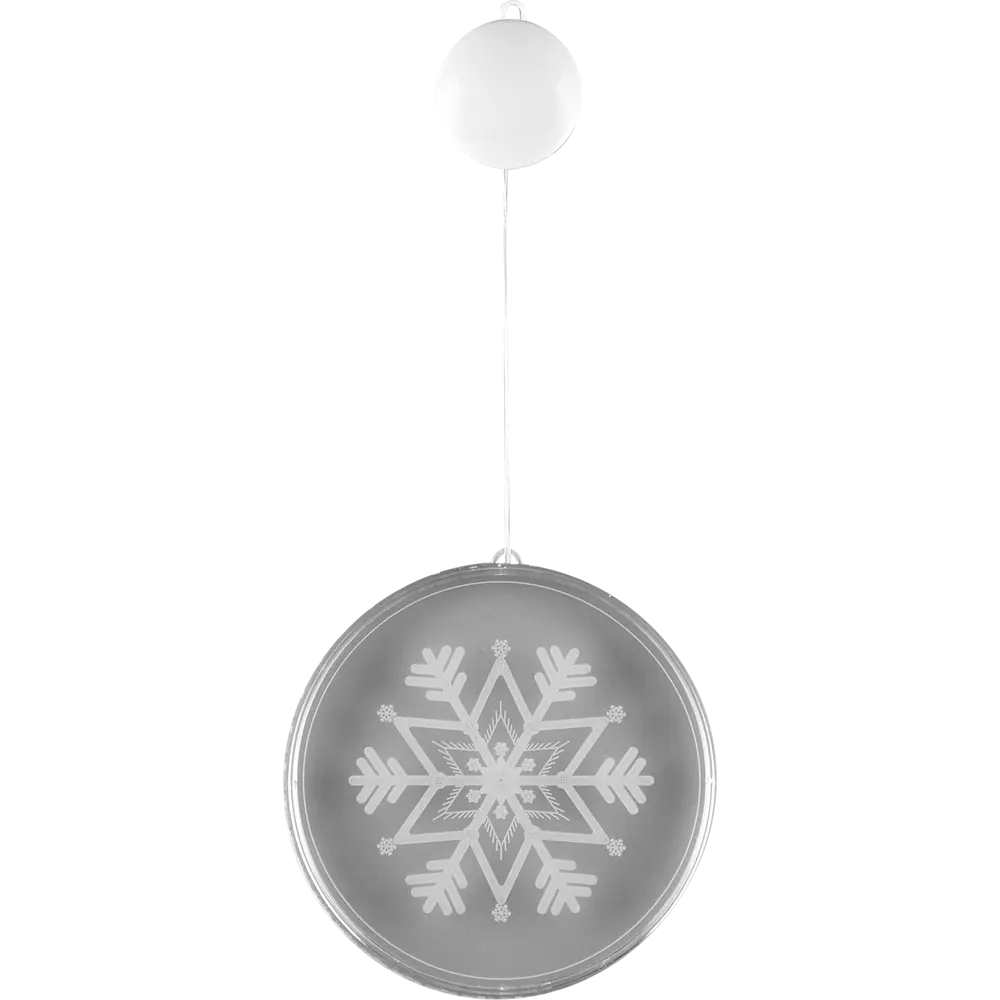 Светильник автономный "Snowflake 3D round" на батарейках, ? 22 см RITTER STLM-2212576 - Вид №3
