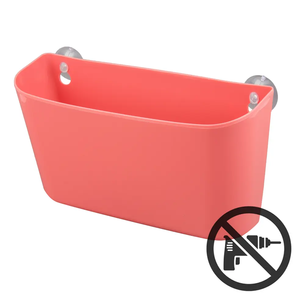 Корзинка навесная на присосках Krita большая цвет красный Santreyd BEROSSI STLM-2135402