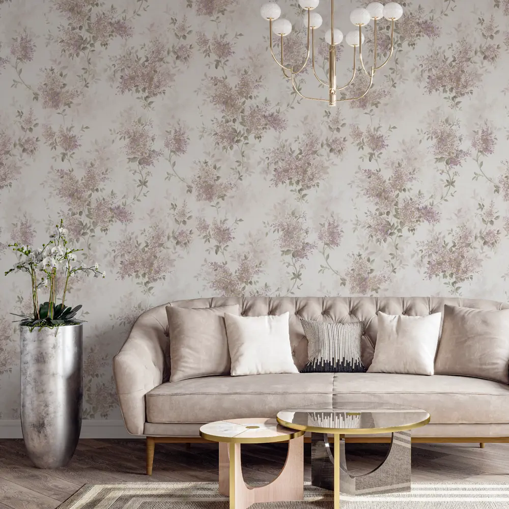 Обои флизелиновые Palitra Life Nancy бежевые 1.06 м PL71889-21 STLM-2189868 - Вид №2