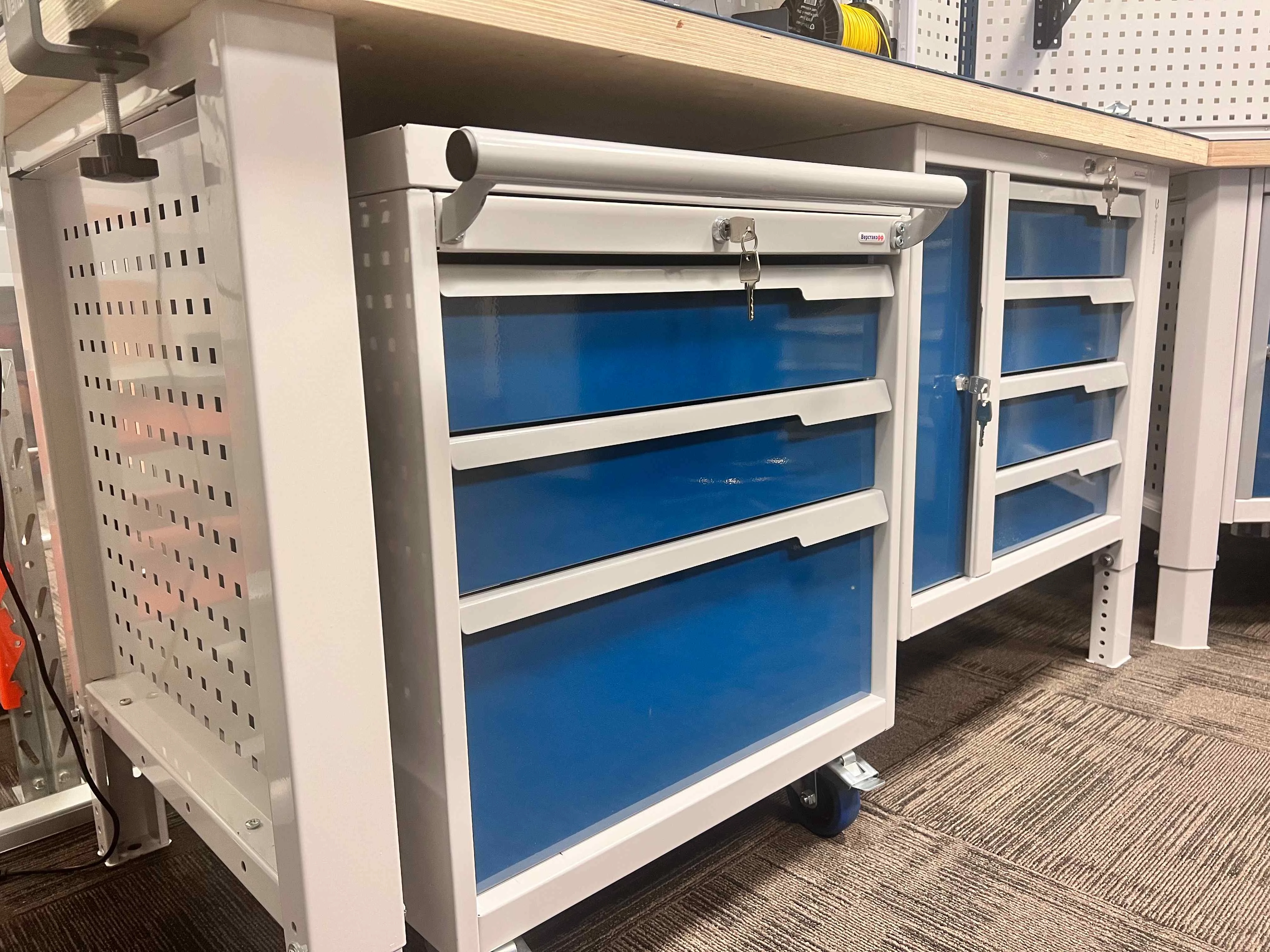 Верстак слесарный CTR 1202.S37.3-1 Верстакофф 124108 - Вид №2