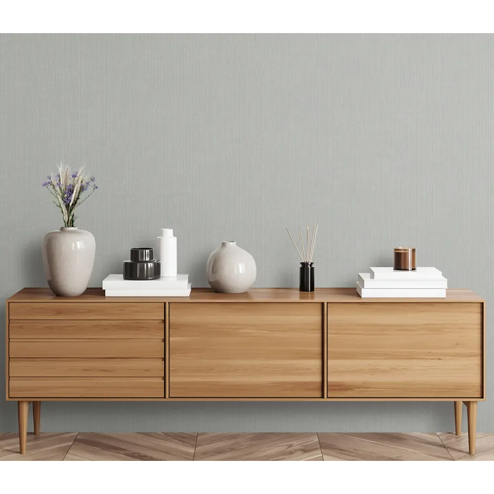 Victoria Stenova Monogramm - флизелиновые обои с узором штукатурки в зеленых тонах 89425460 STLM-1567222 - Вид №4