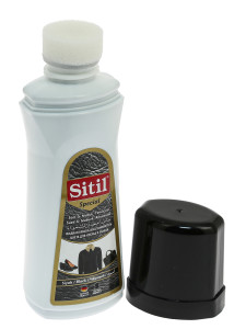 90733275 Жидкая краска-восстановитель для замши и нубука Suede&Nubuck Renovator 110.01 SSN цвет черный 100 мл STLM-0359843 SITIL