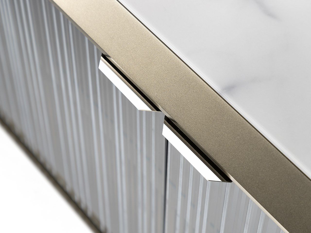 Стеклянный шкаф с распашными дверцами и встроенным освещением REFLEX ARCH-00144852 - Вид №2