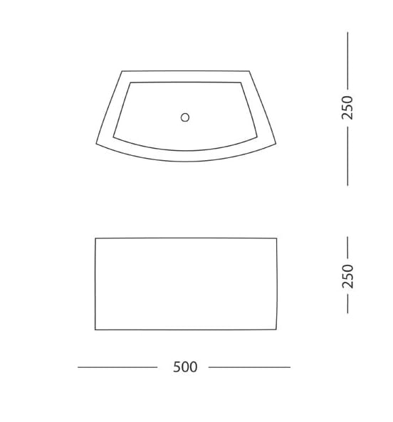 Умывальник из натурального камня PIMAR L14 ARCH-00062111 - Вид №2