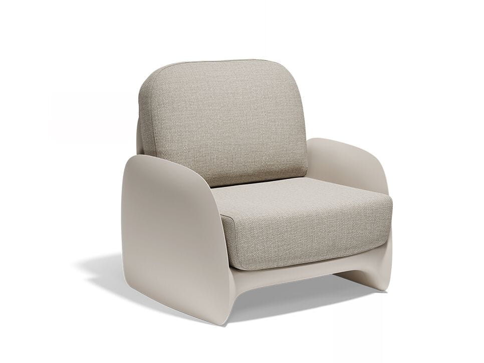 Полиэтиленовое садовое кресло с подлокотниками Vondom Pizzetta ARCH-00106191