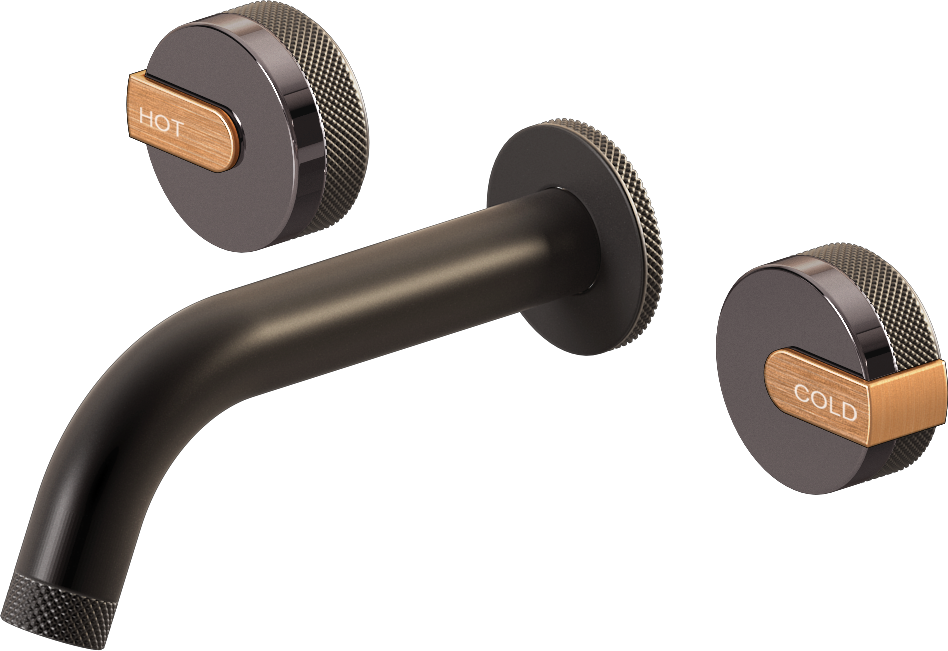 E-11530-R1OX-L1BRG-GM Смеситель для умывальника из 19,1см носикем (внешняя часть) GRAFF MOD+