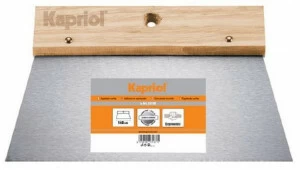 KAPRIOL Гладкий шпатель с деревянной ручкой Hand tools - spatole per stuccatura e rasatura