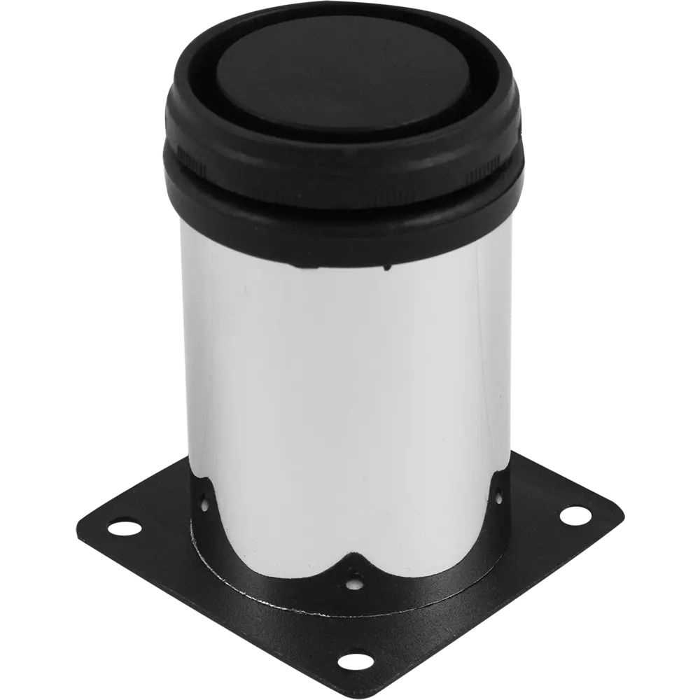 Опора регулируемая SL-001, 80х50 мм, сталь, цвет хром EDSON STLM-2009377 - Вид №1