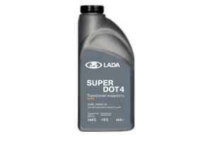 16273876 Тормозная жидкость DOT-4 0,5 кг фирменная упаковка 88888100000582 LADA
