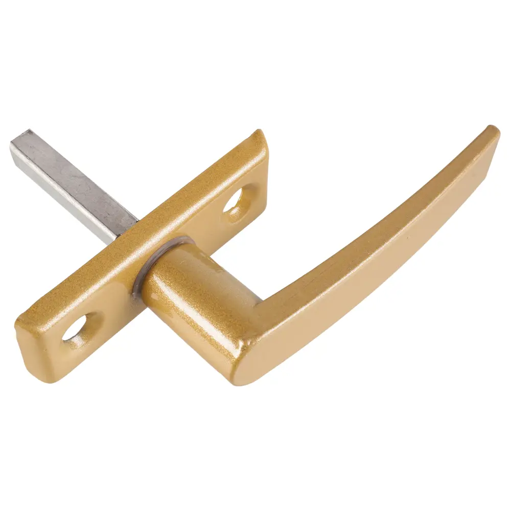 Ручка оконная РО-10 металл цвет желтый/золото СТРОЙИНЖИНИРИНГ STLM-2155041 - Вид №1