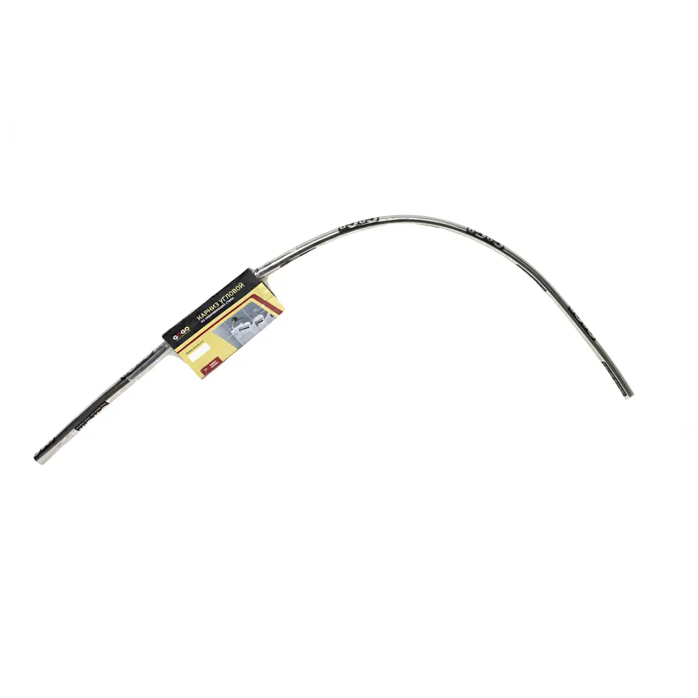 Карниз для ванной Go Go дугообразный 170x110 см нержавеющая сталь цвет хром STLM-2023631 - Вид №3