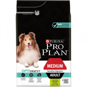ПР0032617 Корм для собак для средних пород с чувствительным пищеварением ягненок сух. 3кг Pro Plan