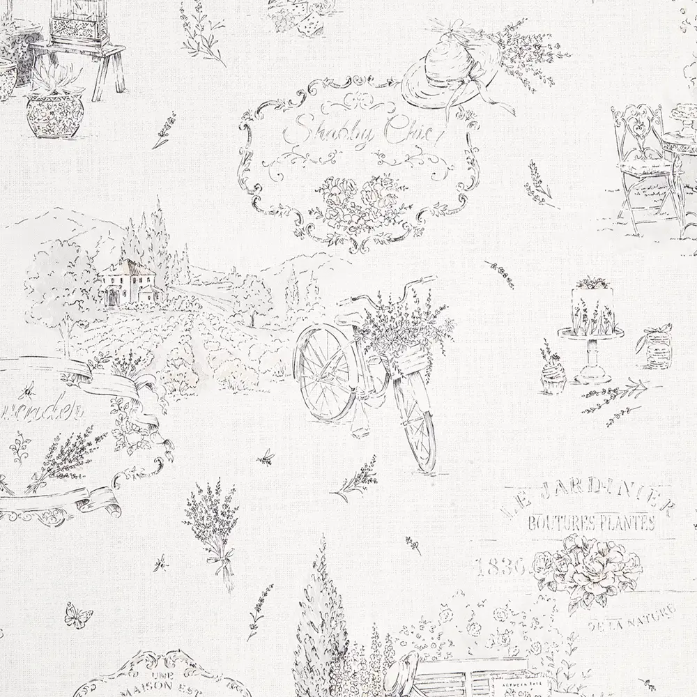 Обои флизелиновые Victoria Stenova Promenade серые 1.06 м VS285077 STLM-2083632 - Вид №1