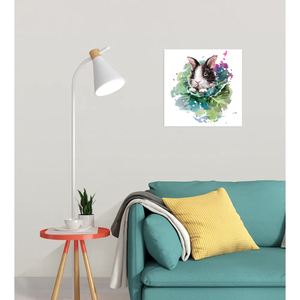 Канвас Кролик 30x30 см Постер-лайн STLM-2073927 - Вид №1