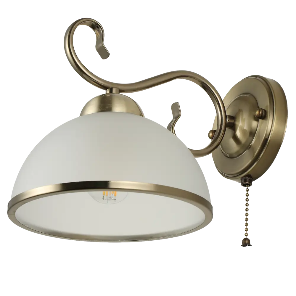 Светильник бра настенный Schaffner Palatino цвет бронза STLM-2169087 - Вид №3