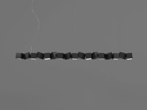 Стальной светодиодный подвесной светильник