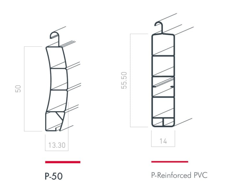 ПВХ рольставни Saxun P-50 ARCH-00084975 - Вид №2
