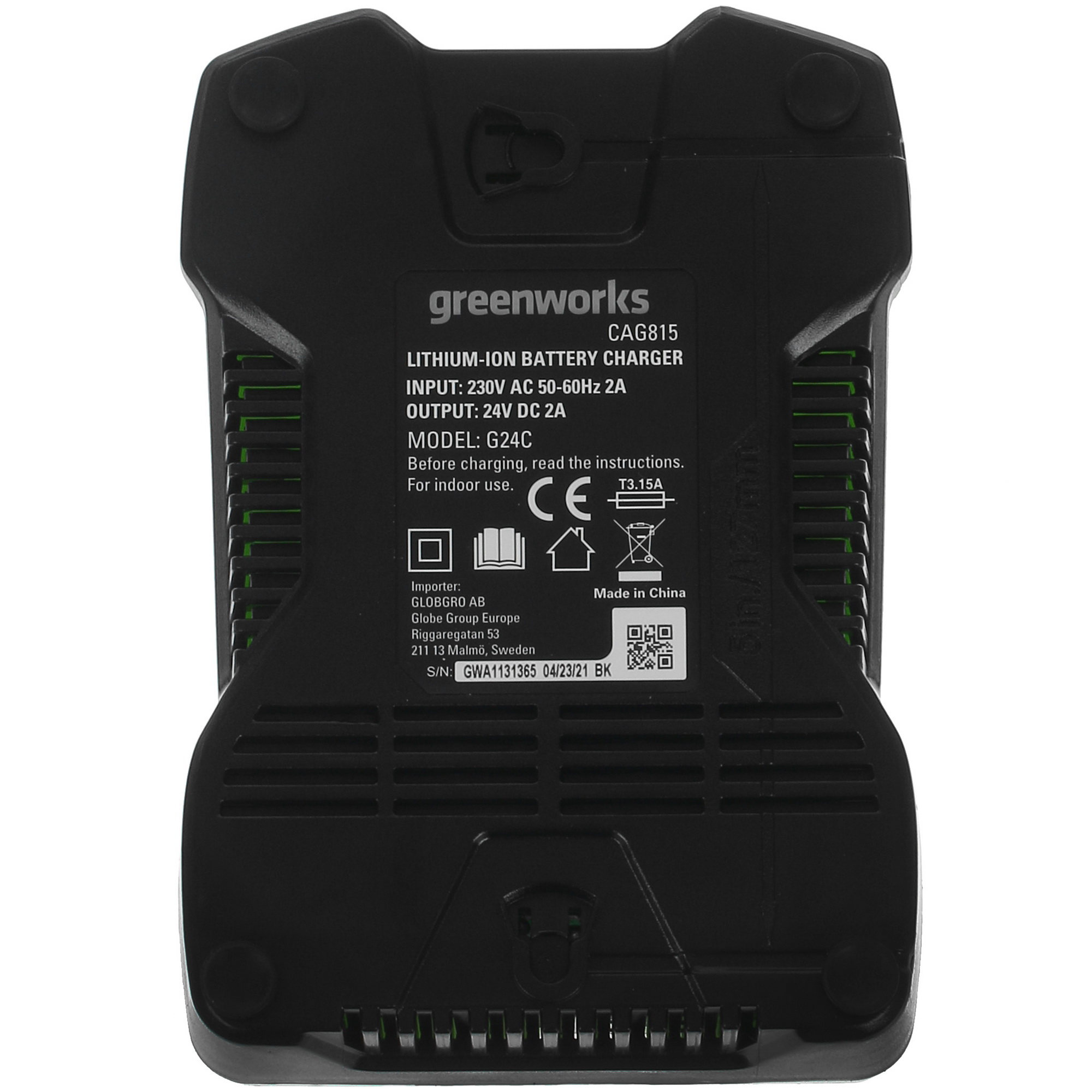 Дрель-шуруповерт GreenWorks GD24DD60K2 24V 5346969 STDN-0144706 - Вид №6