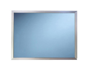 LU6S Зеркало в металлической раме - матовое 50х60 см. Merida