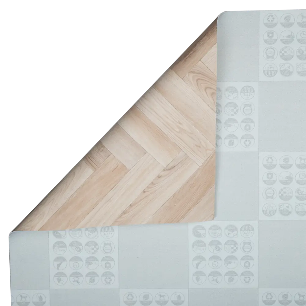 Линолеум бытовой KREAFORTA «Сенеж» 32 класс 4 м - бежевый под дерево 89431507 STLM-1573373 - Вид №3