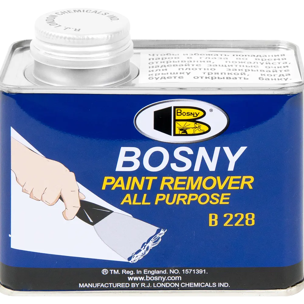 Смывка краски универсальная 0.4 кг 13970209 STLM-2208258 BOSNY 