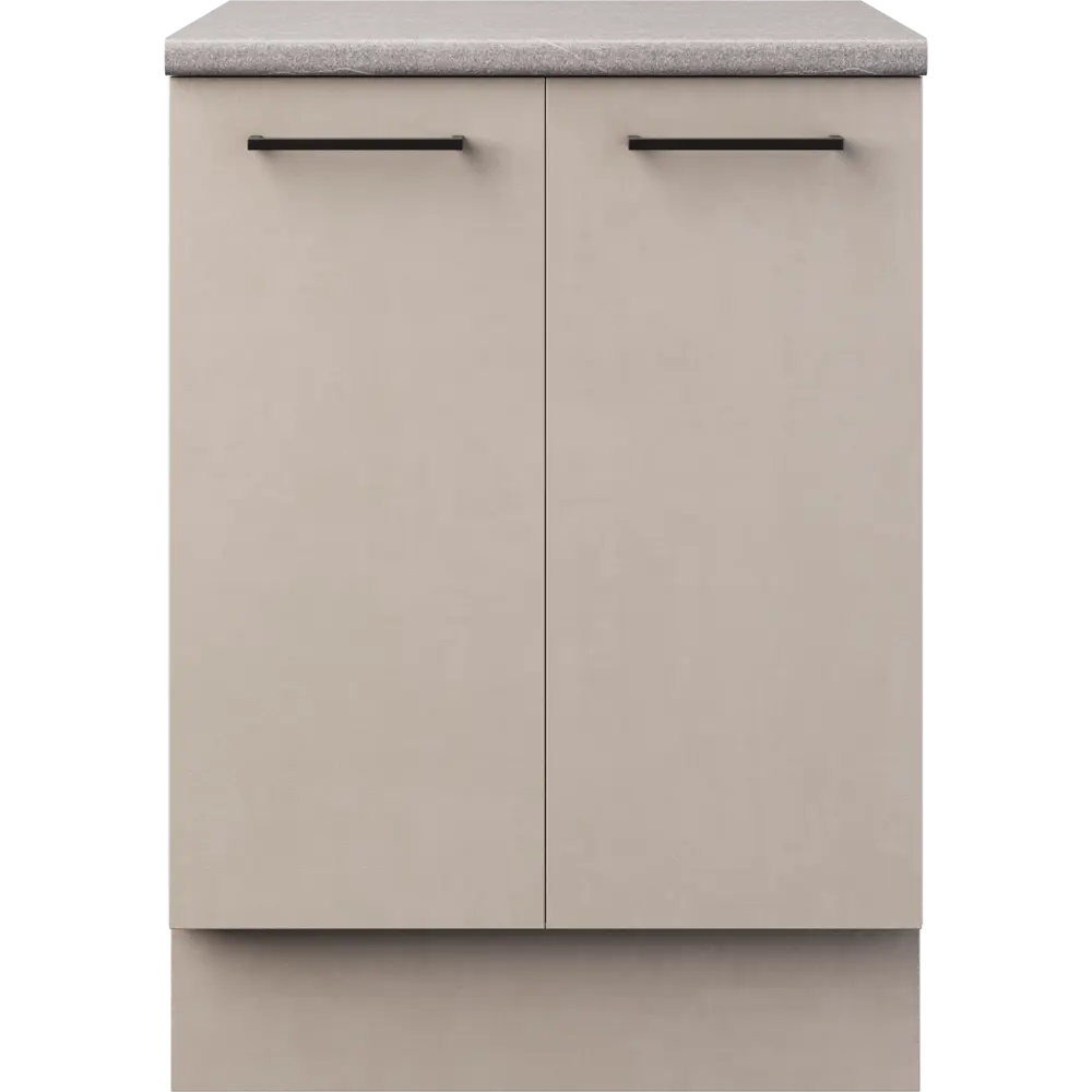 Напольный шкаф Орель 60x85x60 см ЛДСП цвет бежевый Santreyd STLM-2163199 - Вид №4