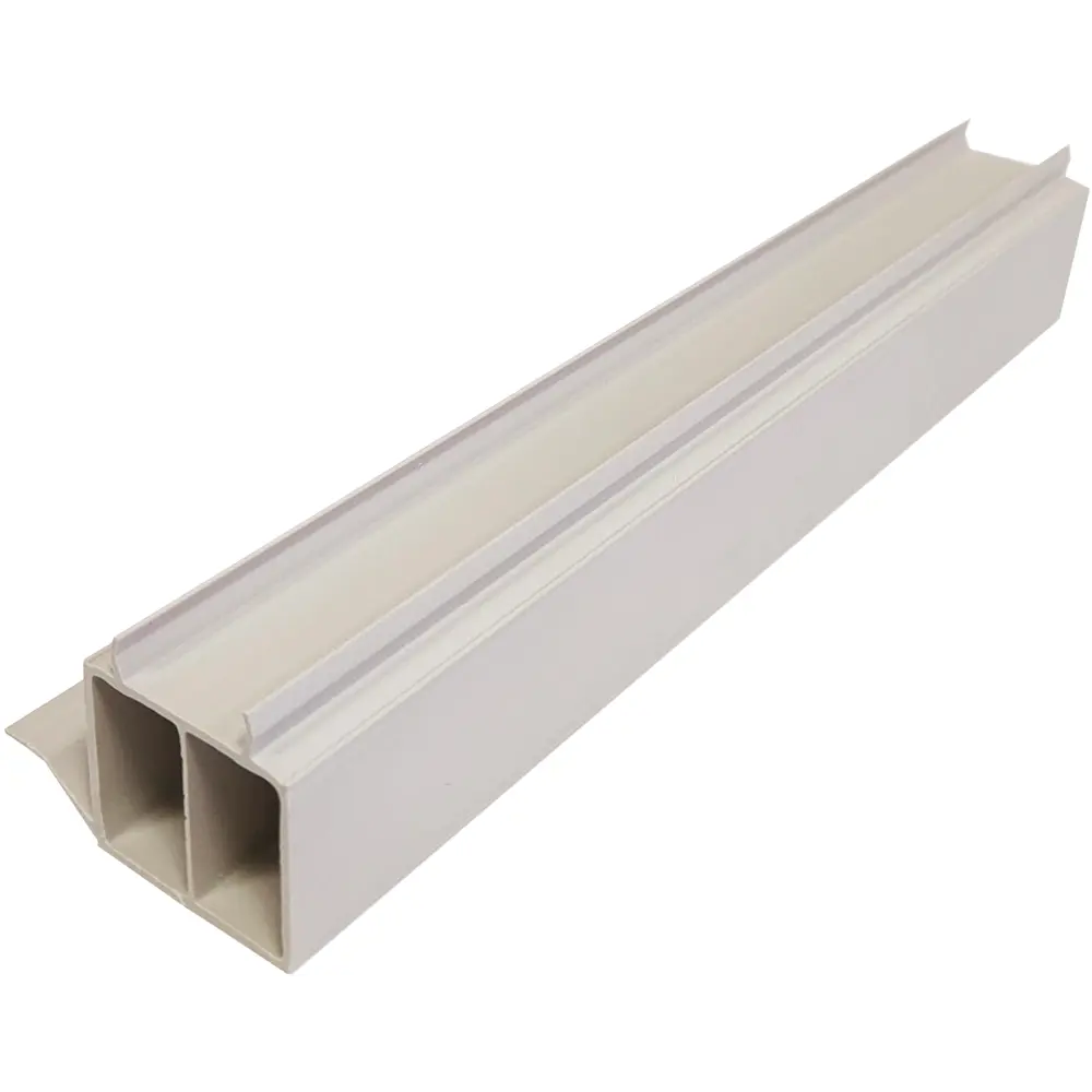 Профиль подстановочный W004 ПВХ 30x2000 мм цвет белый с оттенком серого Santreyd STLM-2015898 - Вид №1