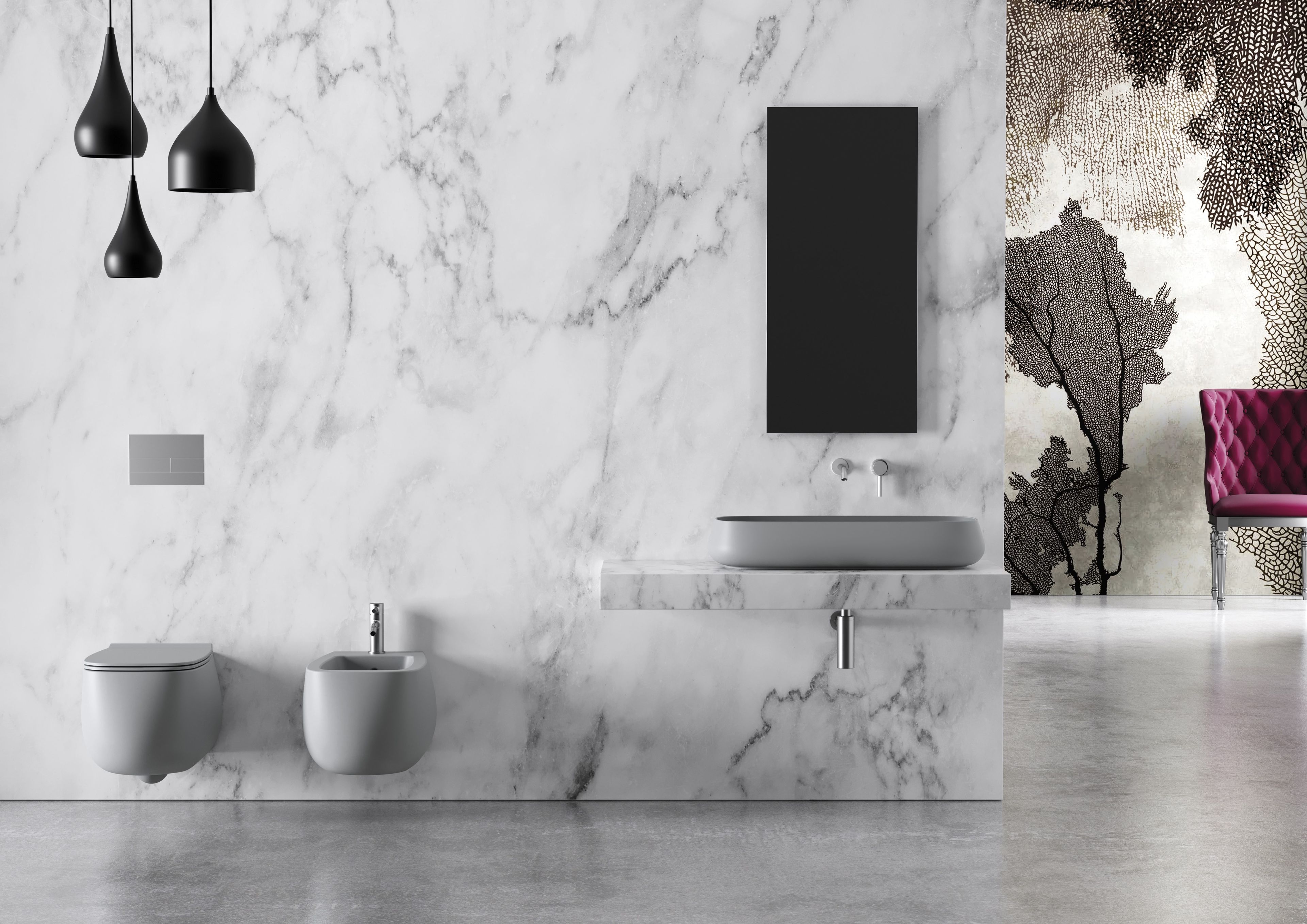 Керамический подвесной туалет Alice Ceramica NUR ARCH-00138167 - Вид №7