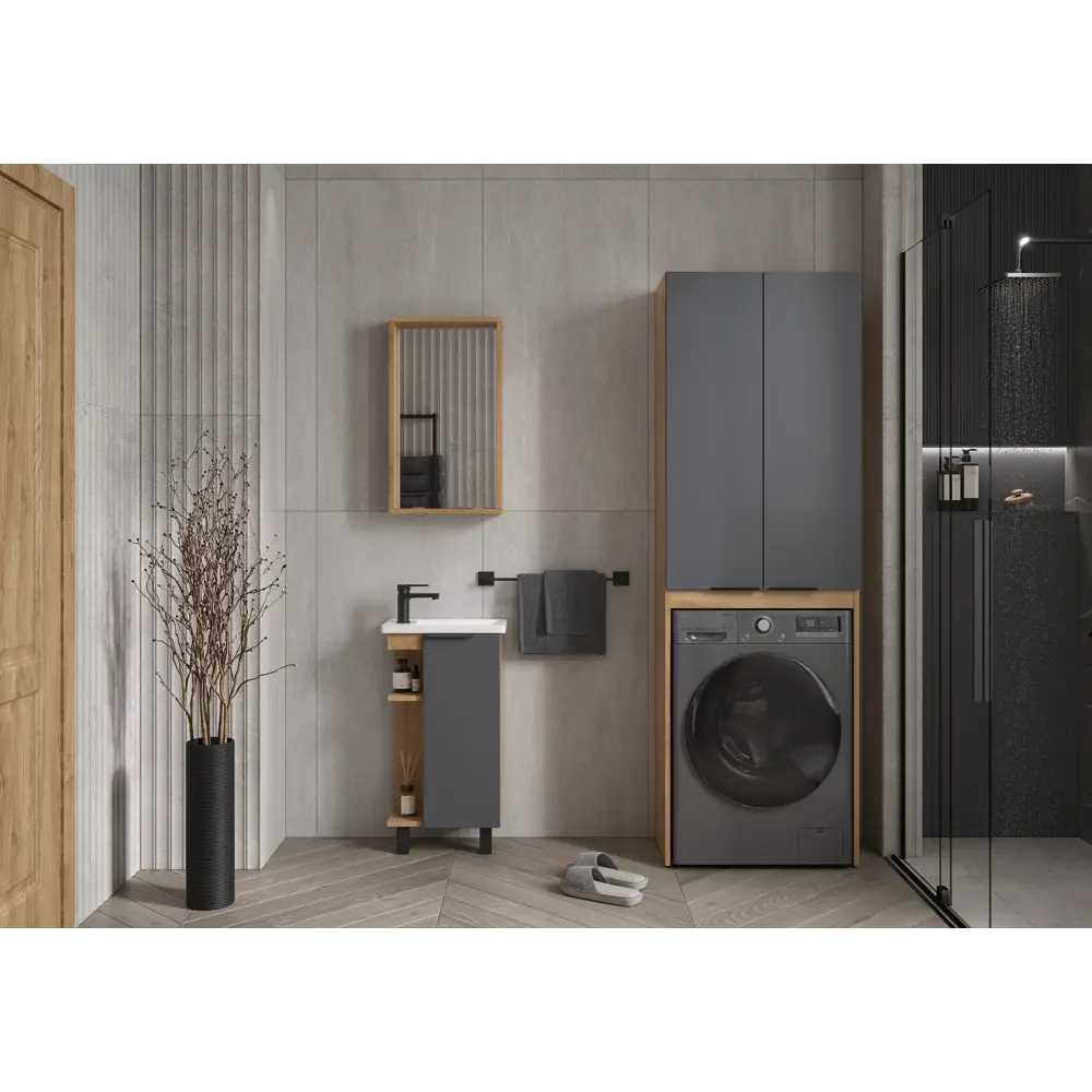 Тумба KONSENSA «СОХО» для раковины с интеллектуальной системой хранения 89381831 STLM-1538708 - Вид №6