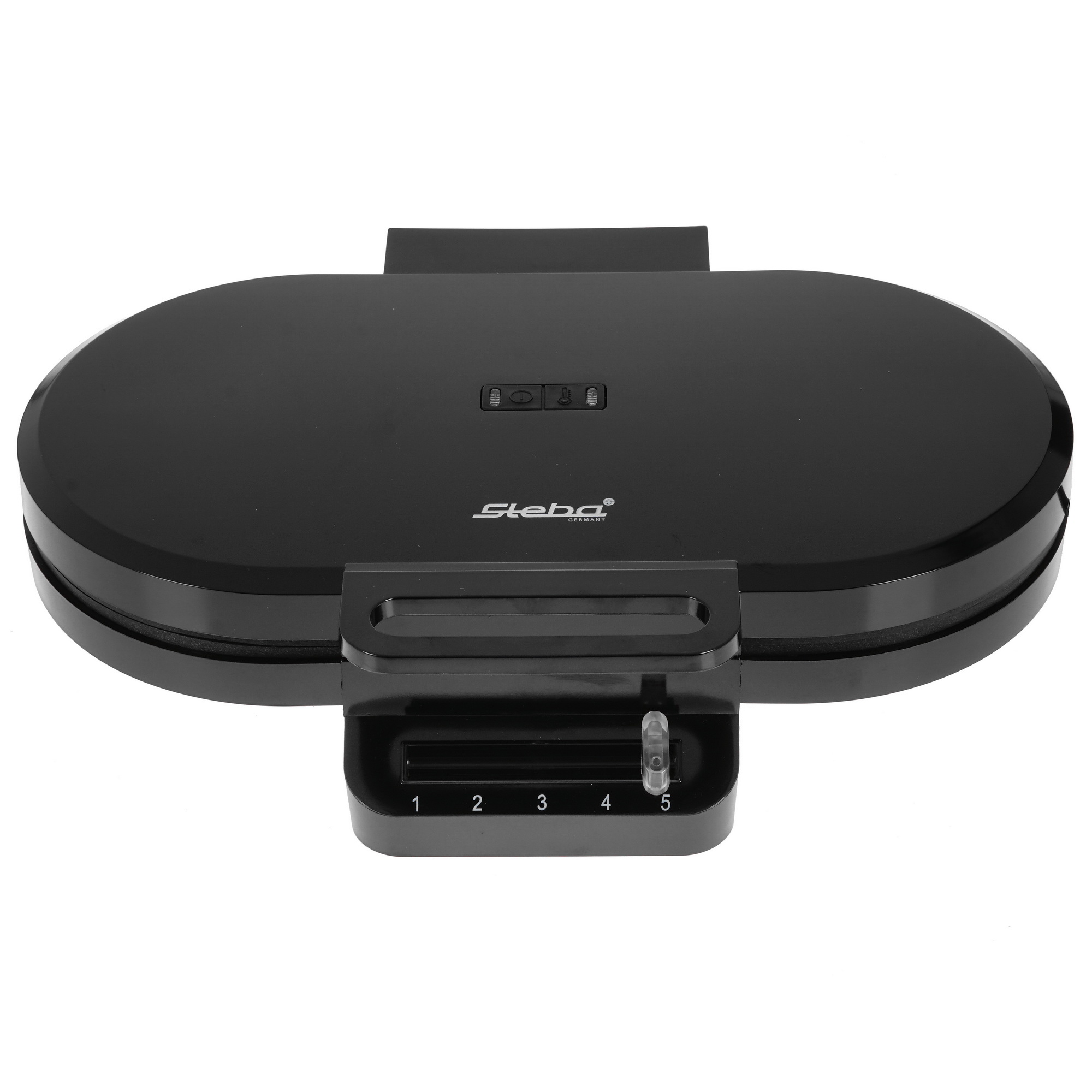 5342136 Вафельница Steba WE 2 черный STDN-0102716 - Вид №2