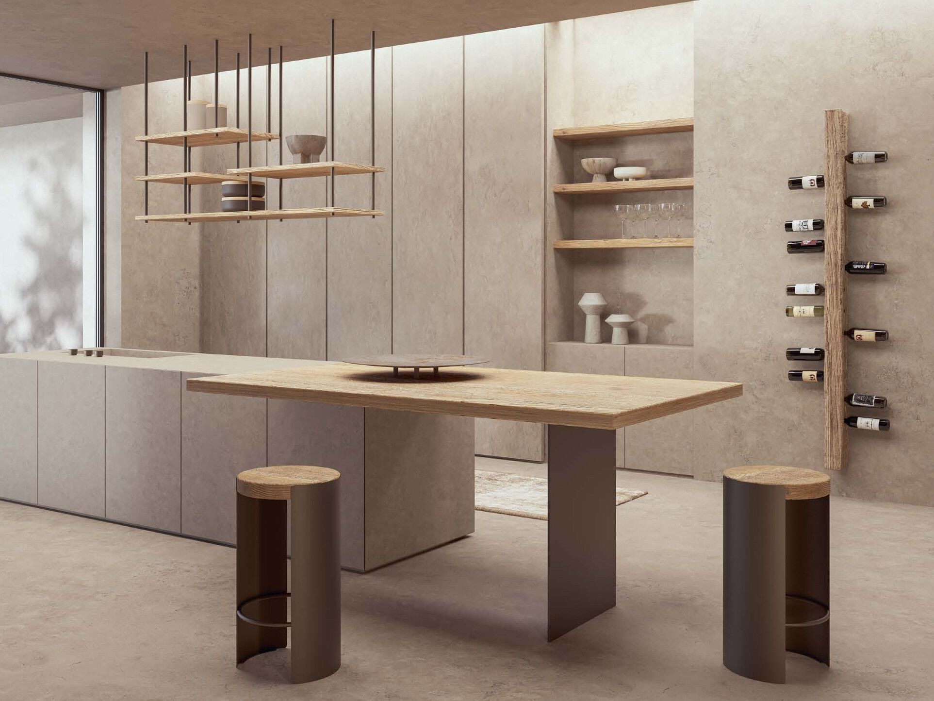 Открытый подвесной потолок для кухни Naturedesign Origin ARCH-00012205