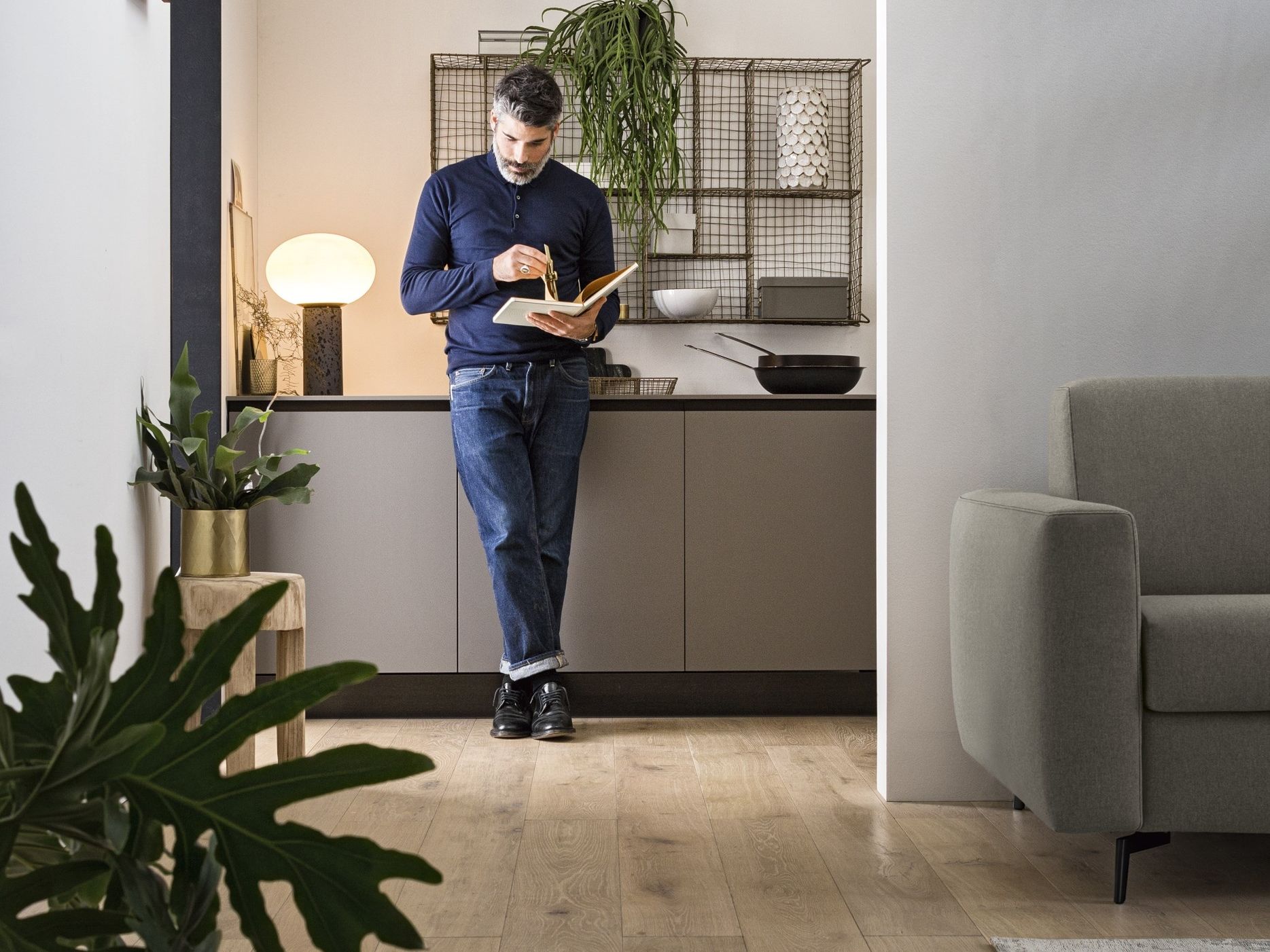 Двуспальный диван-кровать из ткани Felis Day &amp ARCH-00055111 - Вид №3