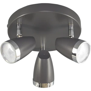 Спот светодиодный Globo 56110, 3x4 Вт, цвет чёрный