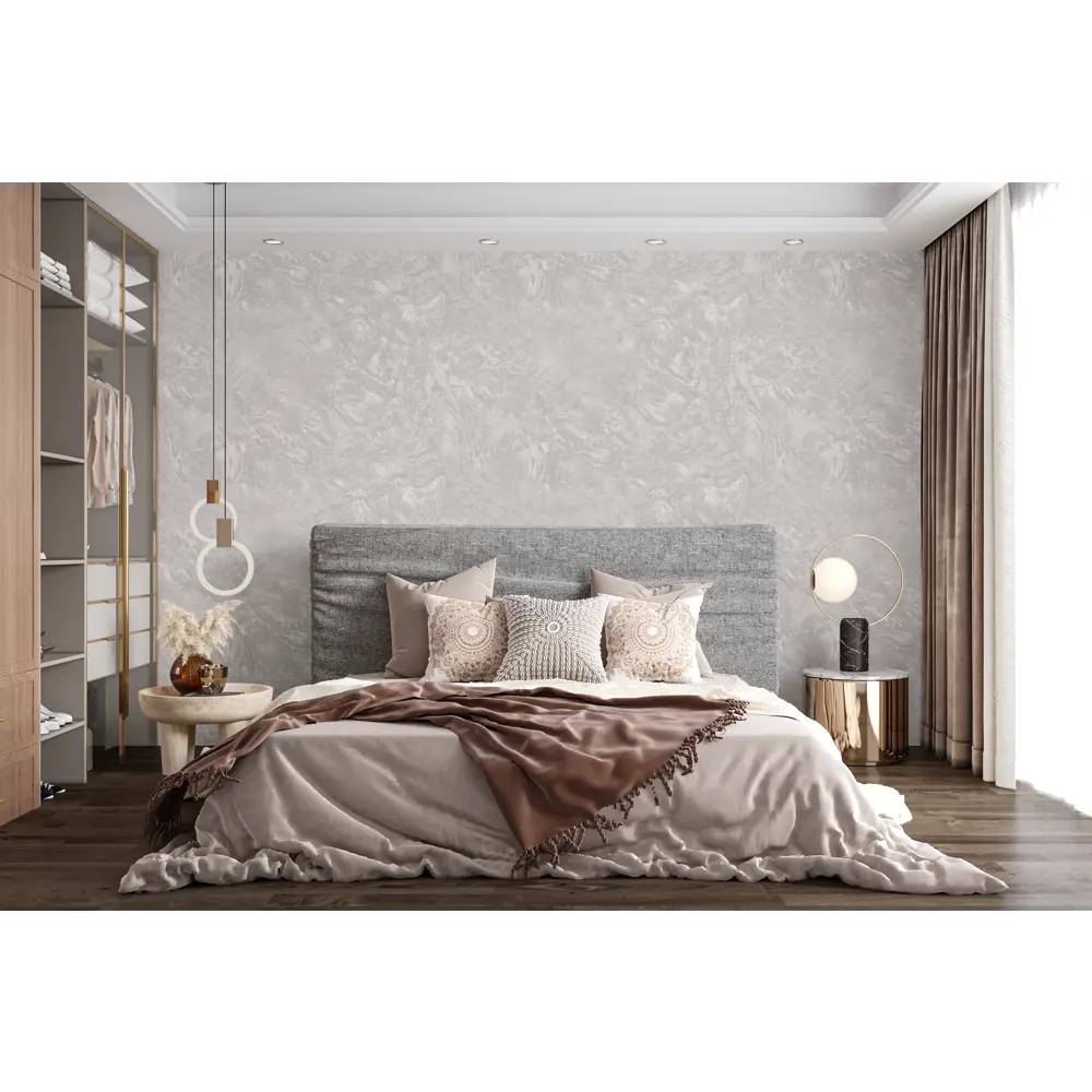 Обои флизелиновые Renowa Aura серые 1.06 м Re585687 STLM-2124019 - Вид №3